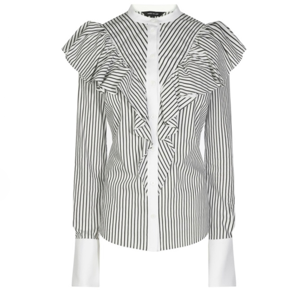 Karen Millen French cuff shirt